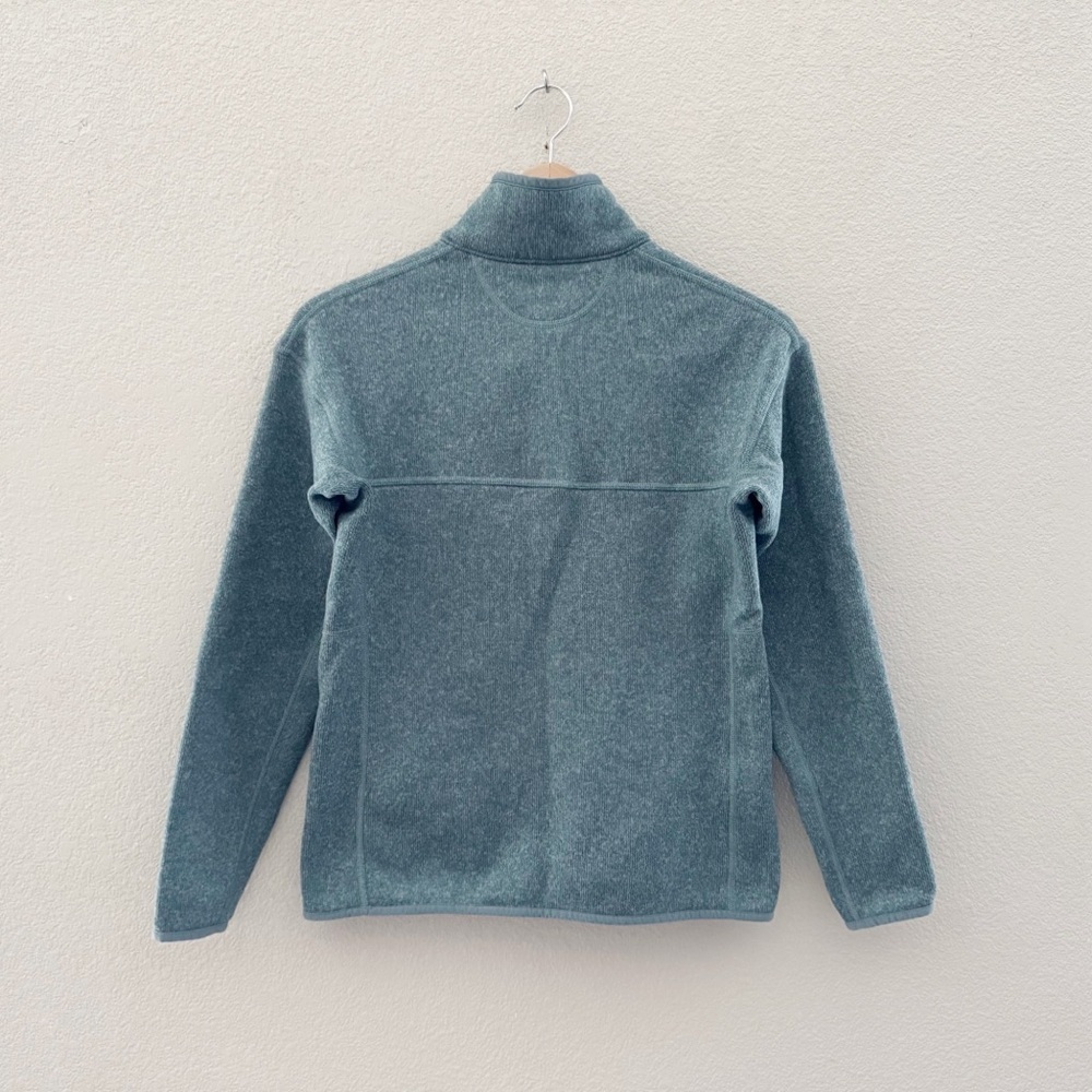 Patagonia Better Sweater Small Teal Pullover Lightweight Outdoor Hiking Camping - Picture 6 of 13